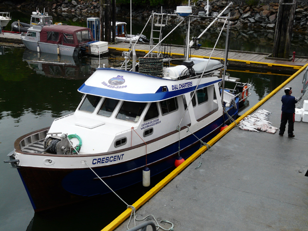 Prince Rupert fishing charter boat